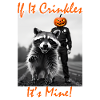 Halloween Waschbär