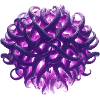 boule de tentacule violette