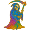 Der Tod | Regenbogen Sensenmann
