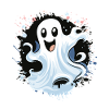 Cheerful Ghost Splash