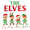 Elfenbunter Weihnachtszug