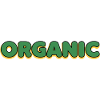 Organic Green Yellow Font Logo