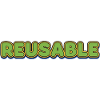 Reusable Bubble Lettering