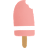 Gradient Pink Popsicle Bite