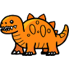 Dinosaur stegosaurus Halloween Funny