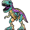 Dinosaur T-Rex Halloween Funny