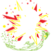 Fußball Energetischer Fußballkick