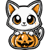 Cat Halloween Cat Comic