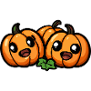 Pumpkin Halloween Cute Comic