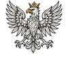Poland White Eagle Minimal Heraldic Design