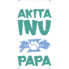 akita inu hunde papa