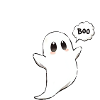 Haunted Ghost Boo Motif
