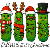 Sjove jul pickles dild med det design