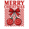 Red Christmas Ornament Bow