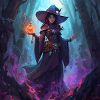 Enchanted Cave Witch