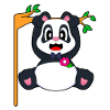 Panda Groom Bow Tie Wedding