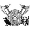 Nordic Axe and Shield