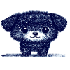 Tiny Puppy (Blue)