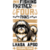 Fishing and Lhasa Apso