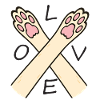 Heart Paws Crossing