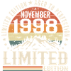 November 1998 Unique Retro Anniversary