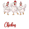 Crazy chicken lady