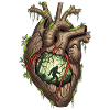 Heart Bigfoot Jungle