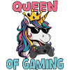 Queen of gaming - unichorn
