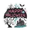 Halloween Neon Fantasy