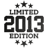LIMITED EDITION 2013 13TH BIRTHDAY