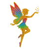 Golden Fairy Wings Rainbow Magic