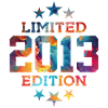 LIMITED EDITION 2013 13TH BIRTHDAY