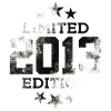 LIMITED EDITION 2013 13TH BIRTHDAY