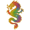 Golden Rainbow Dragon
