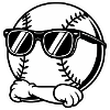 Cool Baseball - Sports Logo