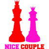 Royal Pair of Chess Pieces