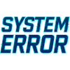 Systemfehler Glitch Design
