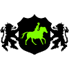 Pferde Reiter Wappen
