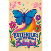 Schmetterling Farbwelt Motiv