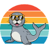 Seal Retro Seal Sunglasses Seal