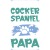 Cocker Spaniel chiens papa