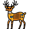 Deer Halloween Zombie