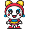 Halloween Clown Cute Comic