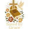 Räddad av nåd bibel illustration
