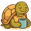 Kaffee-Turtel im Morgenlicht
