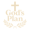 God's Plan Cross Logo