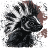 Funny Punk Rock Skunk
