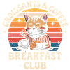 Chat Brunch Retro Café