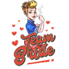 Équipe Bride Pin up