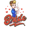 Bride Pin Up